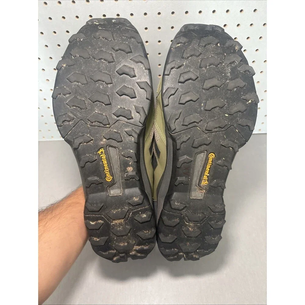 Adidas Terrex AX4 Hiking Shoes Mens Sz 13 Green Black Olive Continental NO LACES